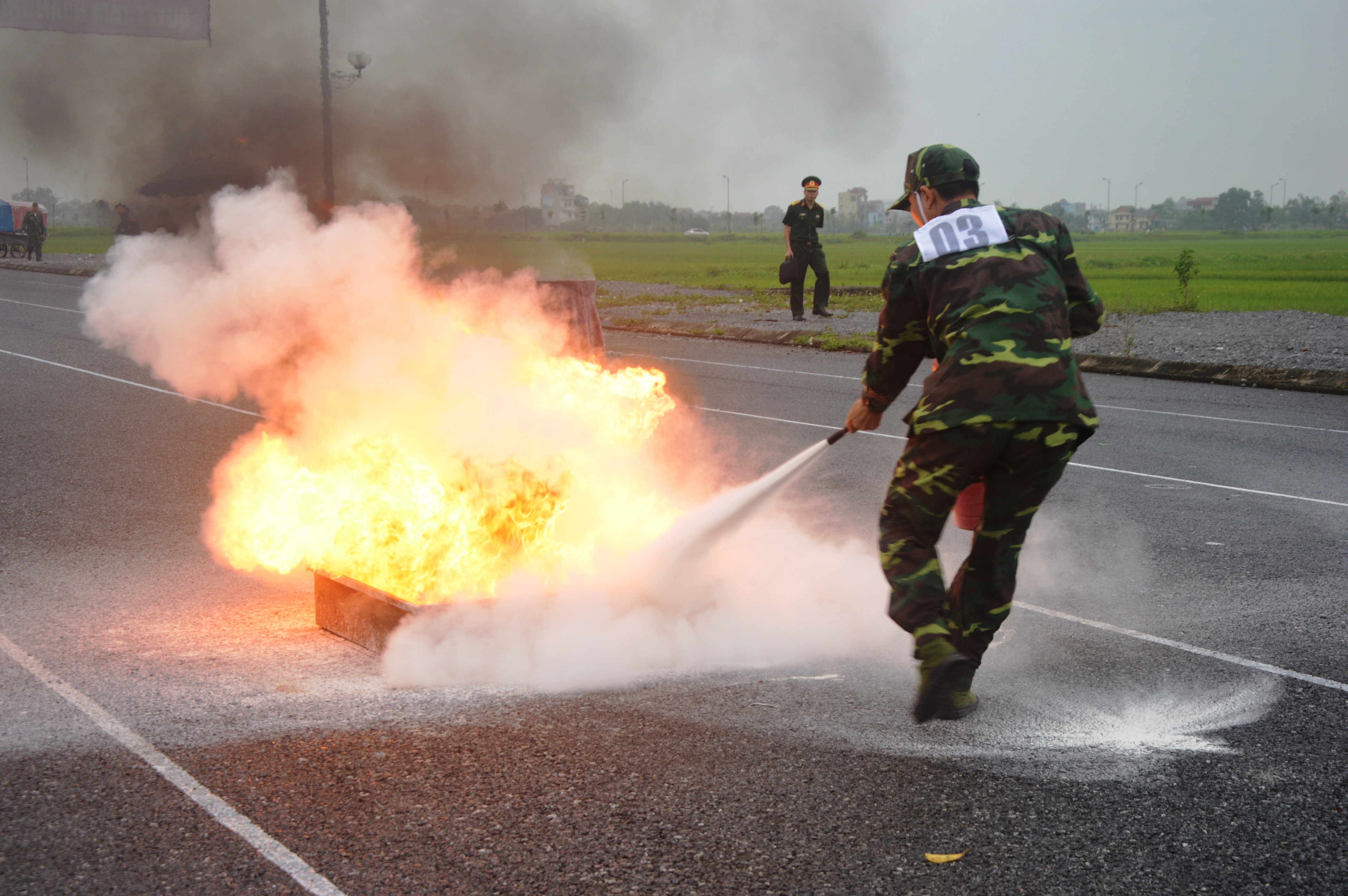 Hội thao phòng cháy chữa cháy tỉnh Hà Nam